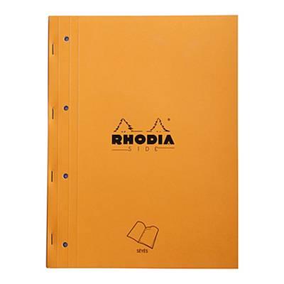 3037921180150 - Rhodia - Bloc-Notes 22,3 x 29,7 cm grands carreaux Côté Side