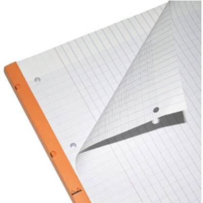 3037921180150 - Rhodia - Bloc-Notes 22,3 x 29,7 cm grands carreaux Côté Side