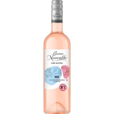 Bonne Nouvelle Rosé sans alcool, 75cl