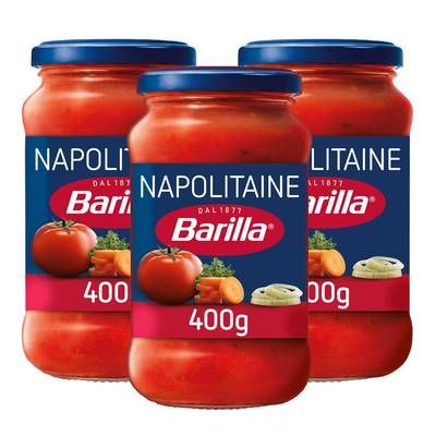 Barilla Sauce Tomates Napolitaine, Lot de 3x400g