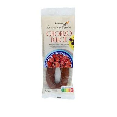 Auchan La Cocina En Espana Chorizo Dulce, 225g