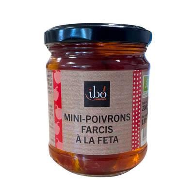 3609060007850 - Ibo - Mini-Poivrons farcis à la Feta bio