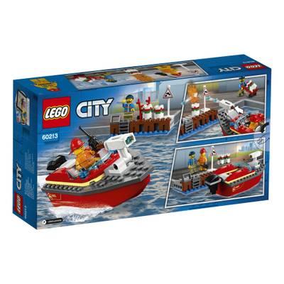 5702016369250 - LEGO® City - 60213- L'incendie sur le quai