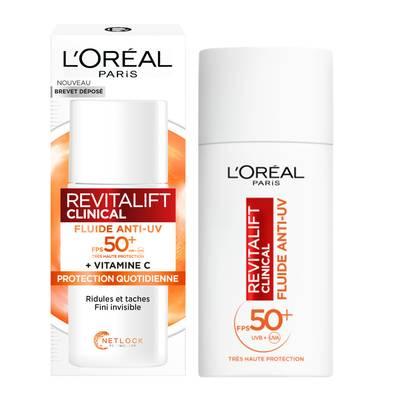 3600524069650 - L'Oréal - Revitalift Clinical Fluide Anti-UV FPS 50+ Vitamine C