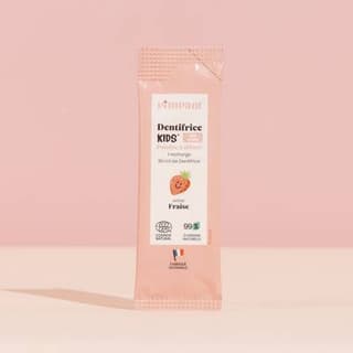 Pimpant Dentifrice Enfant Fraise en poudre, 1 recharge
