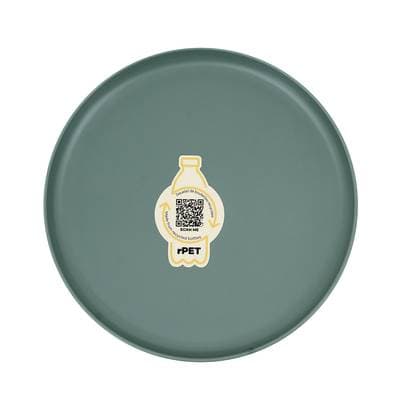 Point virgule Assiette Icerberg Green, 20 cm