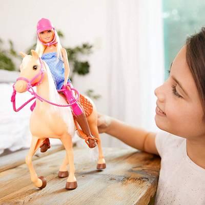 0887961691351 - Barbie - Mattel - Barbie et son cheval