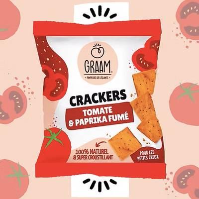 3770015053151 - Graam - Crackers Tomate et Paprika Fumé