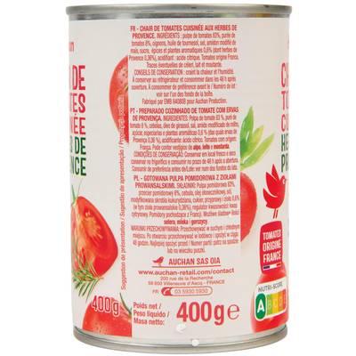 3596710023851 - Auchan - Chair de tomates cuisinée aux herbes de Provence
