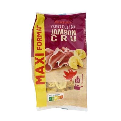 Auchan Tortellini Jambon Cru, 600g