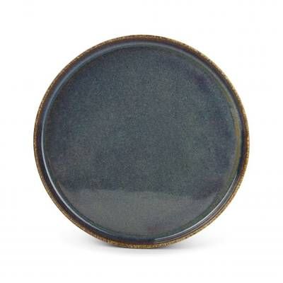 Collection Pila Assiette plate vert Pila, 25 cm