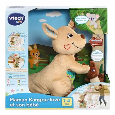 3417765226052 - Vtech - Peluche Maman kangou-love et son bébé