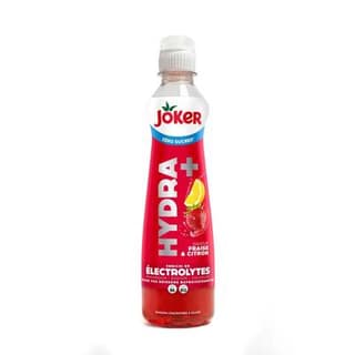 Joker Hydra Sirop électolytes fraise citron, 50cl