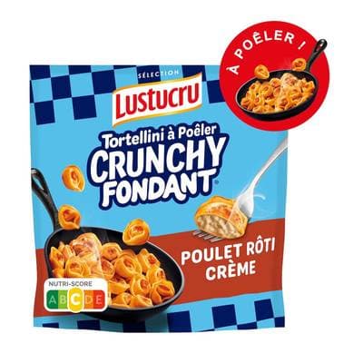 Lustucru Tortellini poulet rôti et crème à poêler, 280g