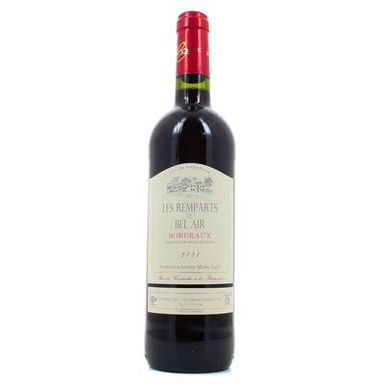 Bordeaux supérieur AOC Les Remparts de Bel Air 2021, 75cl