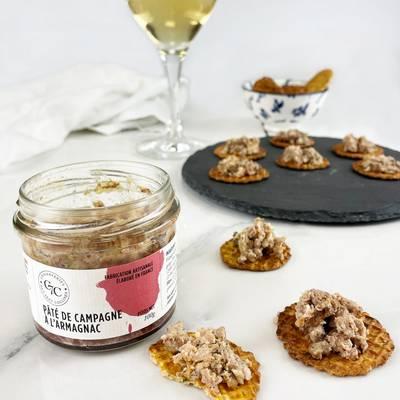 3770014066053 - Sept Collines - Pâté de campagne à l'Armagnac - Conserverie Artisanale