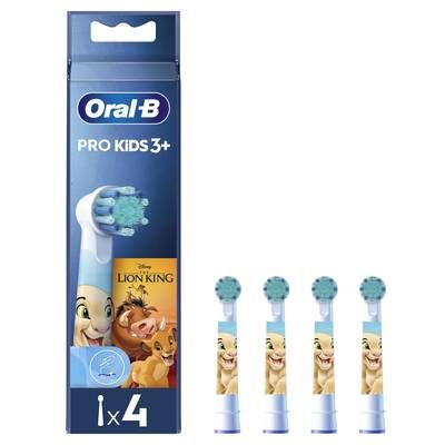 Oral B Brossettes Enfant 3 Ans+ Le Roi Lion, 4 brossettes