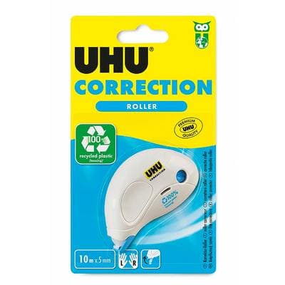 Uhu Ruban correcteur compact 10 m x 5 mm, 1 ruban