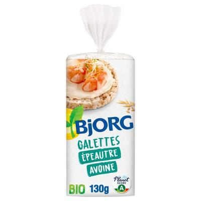 3229820780955 - Bjorg - Galettes Epeautre son d'avoine Bio