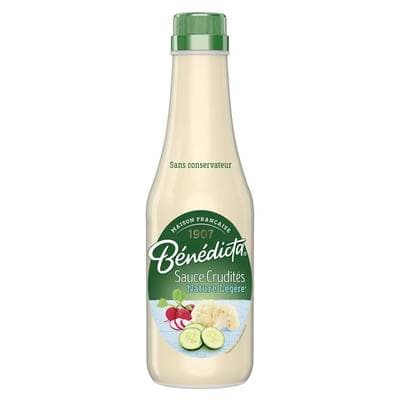 Bénédicta Sauce crudités nature légère, 745g