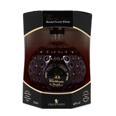 Club House Blended Whisky Balle de Golf O.S.A. 40°, 70cl
