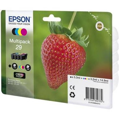 Epson Cartouches d'encre Multipack Fraise- T2986, 4   cartouches