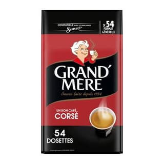 Grand Mère Café dosette corsé SENSEO, 54 dosettes
