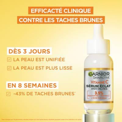 3600542500456 - Garnier - Sérum Visage Éclat Vitamine C Anti-tâches Niacinamide