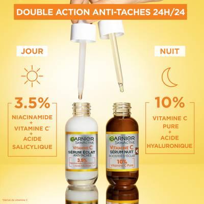 3600542500456 - Garnier - Sérum Visage Éclat Vitamine C Anti-tâches Niacinamide