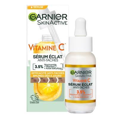 3600542500456 - Garnier - Sérum Visage Éclat Vitamine C Anti-tâches Niacinamide