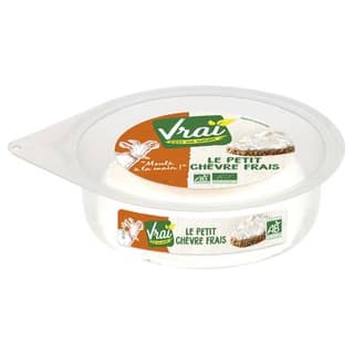 Vrai Chèvre frais bio, 100g