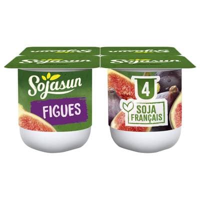 Sojasun Spécialité Soja Figue, 4x100g