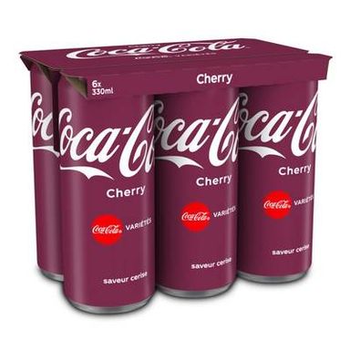 Coca-Cola Cherry Cerise, 6x33cl