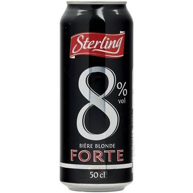 Sterling Bière blonde forte 8°, 50cl