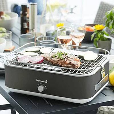 5404035708057 - Barbecook - Barbecue E-Carlo grill de table électrique Midnight Grey