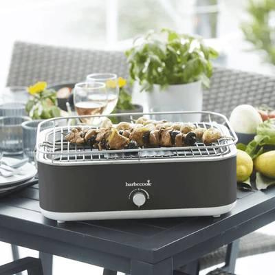 5404035708057 - Barbecook - Barbecue E-Carlo grill de table électrique Midnight Grey