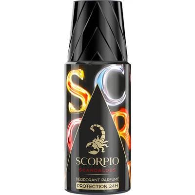 Scorpio Déodorant spray 24h scandalous, 150ml