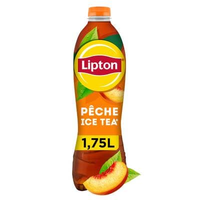 Lipton Thé glacé saveur pêche, 1,75L