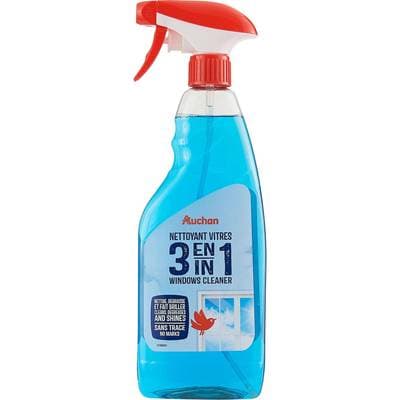Auchan Spray vitres 3 en 1, 750ml