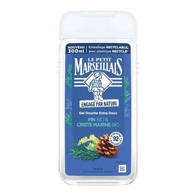 Le Petit Marseillais Gel douche Pin et Criste Marine bio, 300ml
