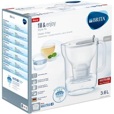 4006387085858 - BRITA - Carafe filtrante Style XL Graphite + 1 cartouche MAXTRA+