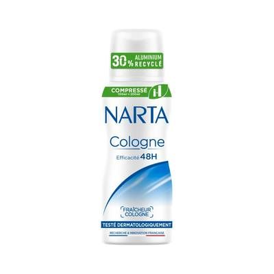 Narta Déodorant spray compressé Cologne 48h, 100ml