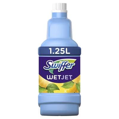 Swiffer Nettoyant pour sols pour balai Swiffer Wet Jet, 1,25L