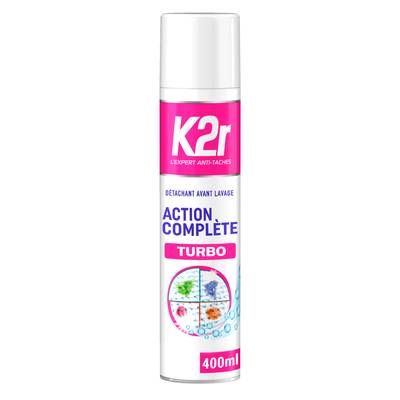 K2r Détachant Aérosol Avant-lavage, 400ml