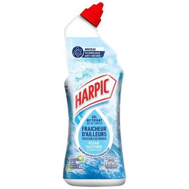 Harpic Gel WC fraîcheur d'ailleurs océan Pacifique, 750ml