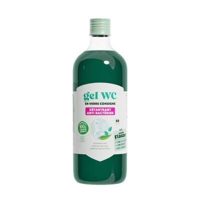 Super Flacon Gel WC, Recharge en verre 1L