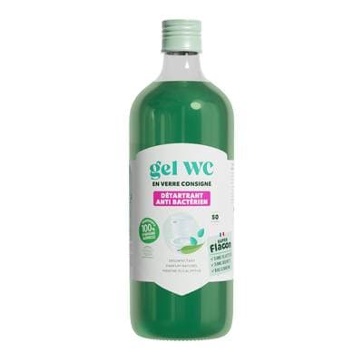 Super Flacon Gel WC, Recharge en verre 1L