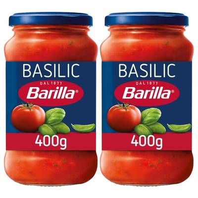 Barilla Sauce Tomates Basilic, Lot de 2x400g