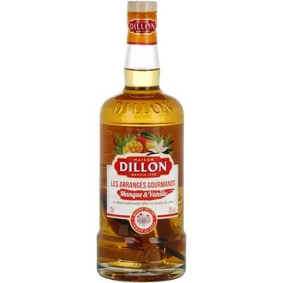 Dillon Rhum arrangé gourmand mangue & vanille 28°, 70cl