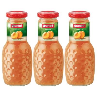 Granini Jus d'Abricot, Lot de 3x25cl